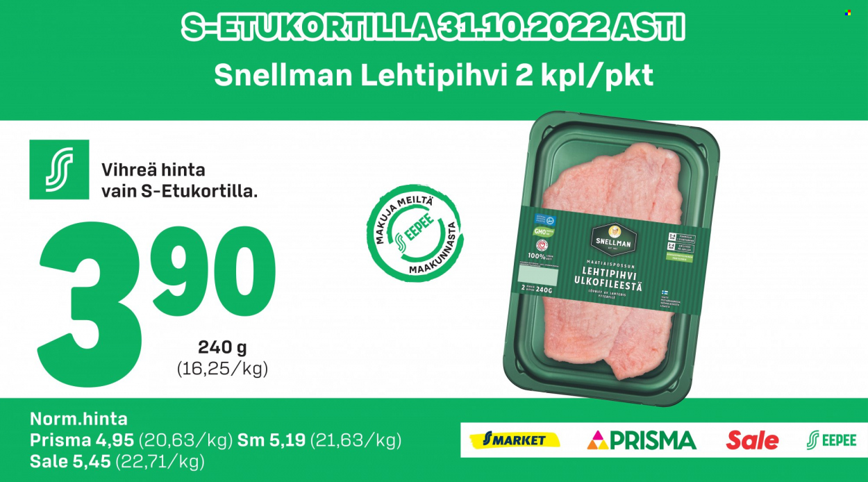 S-market tarjoukset - 04.10.2022 - 31.10.2022. Sivu 3