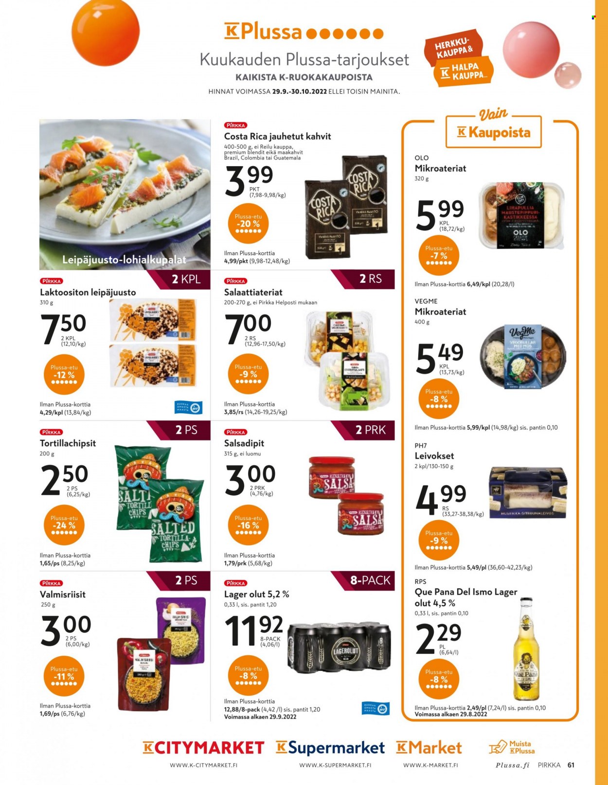 K-citymarket tarjoukset - 05.10.2022 - 01.11.2022. Sivu 61