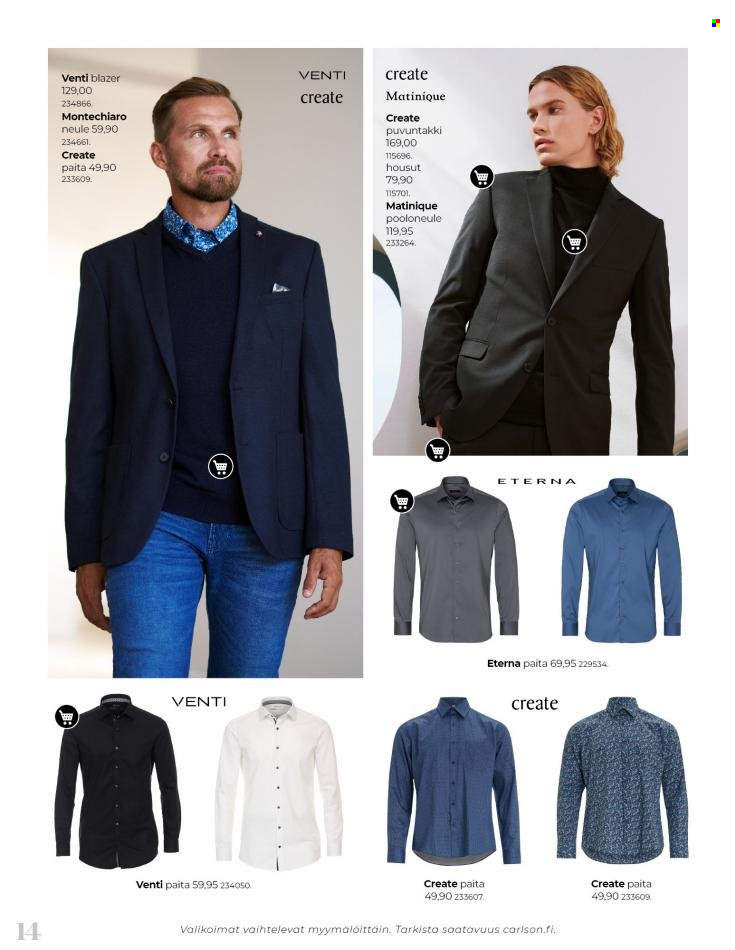 Carlson tarjoukset. Sivu 14