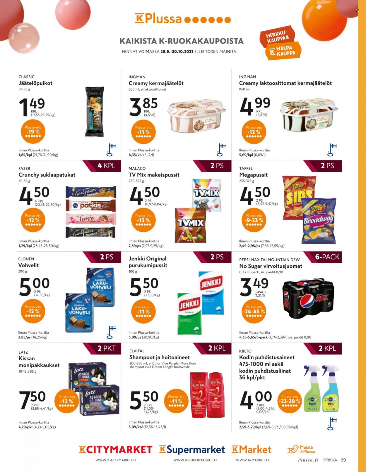 K-market tarjoukset - 05.10.2022 - 01.11.2022. Sivu 59