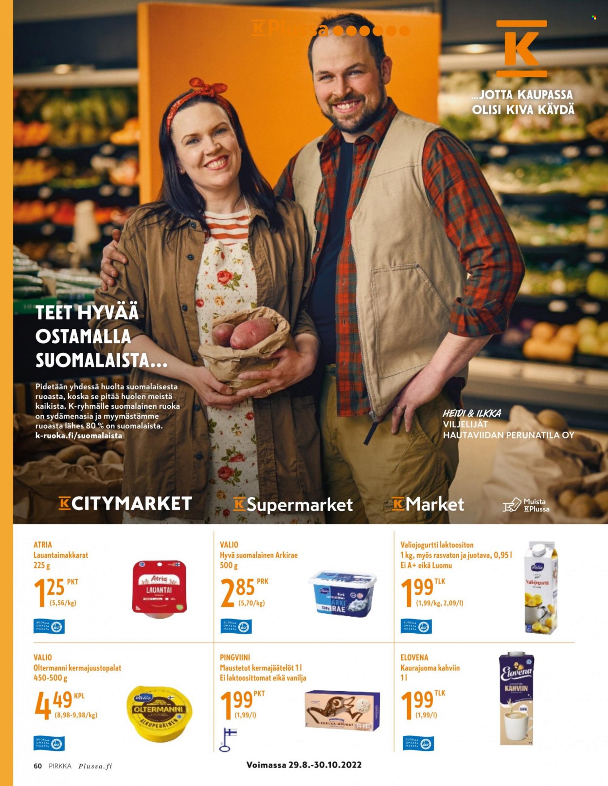 K-market tarjoukset - 05.10.2022 - 01.11.2022. Sivu 60