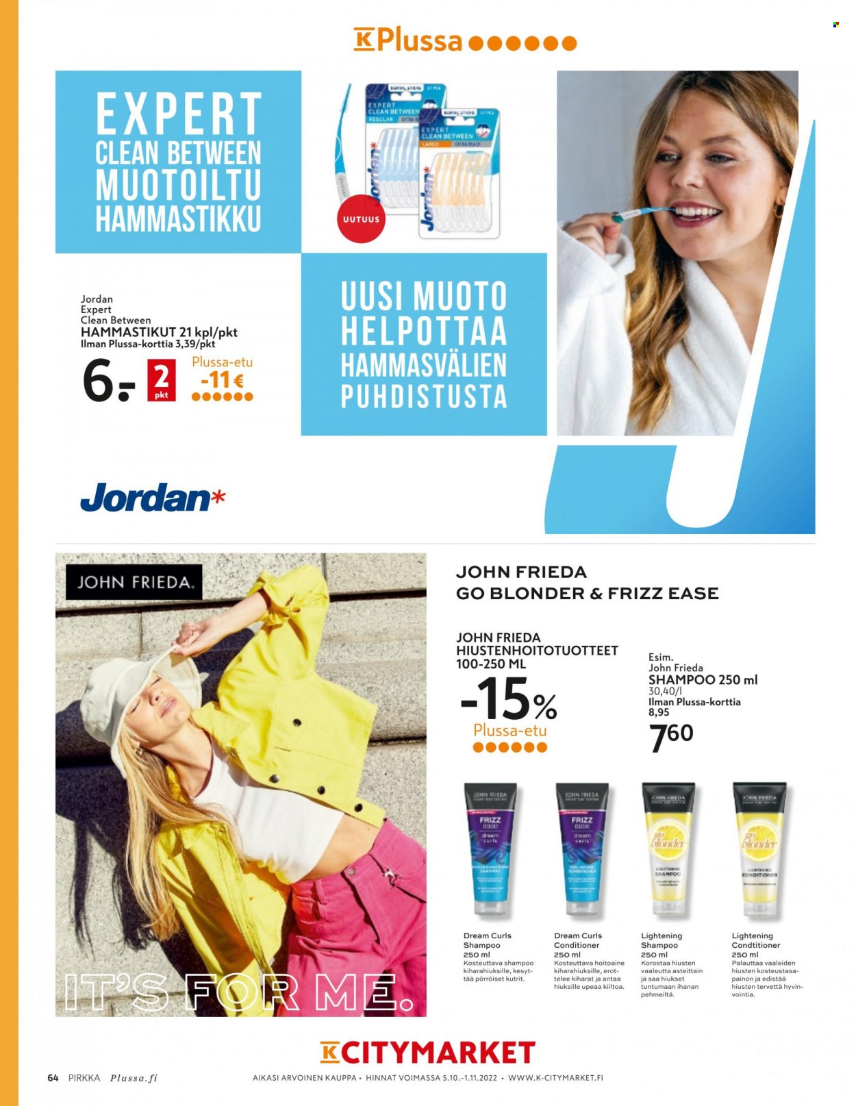 K-market tarjoukset - 05.10.2022 - 01.11.2022. Sivu 64