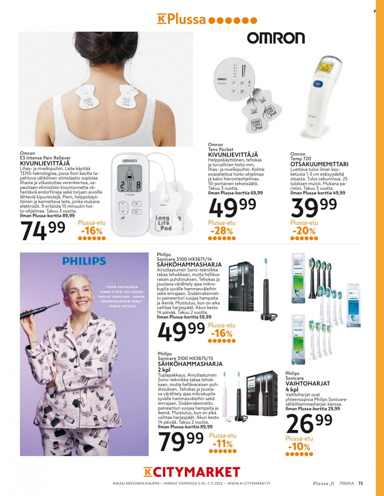 K-market tarjoukset - 05.10.2022 - 01.11.2022. Sivu 73