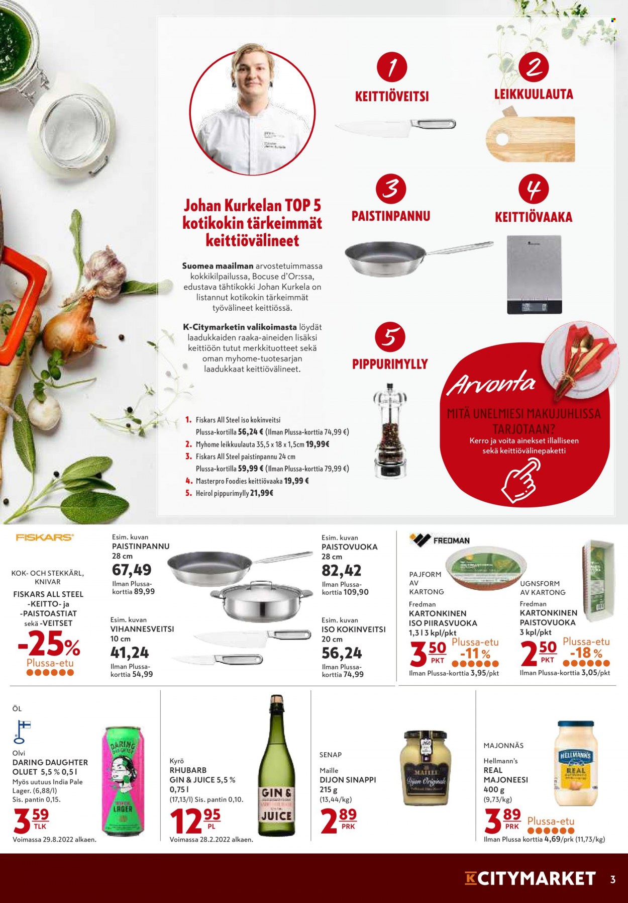 K-citymarket tarjoukset - 06.10.2022 - 12.10.2022. Sivu 3