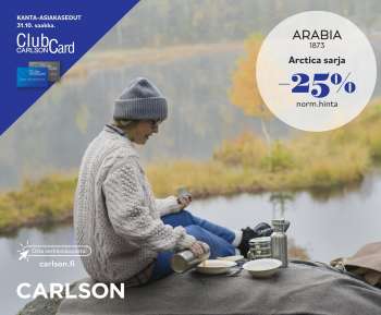 Carlson tarjoukset  - 03.10.2022 - 31.10.2022.