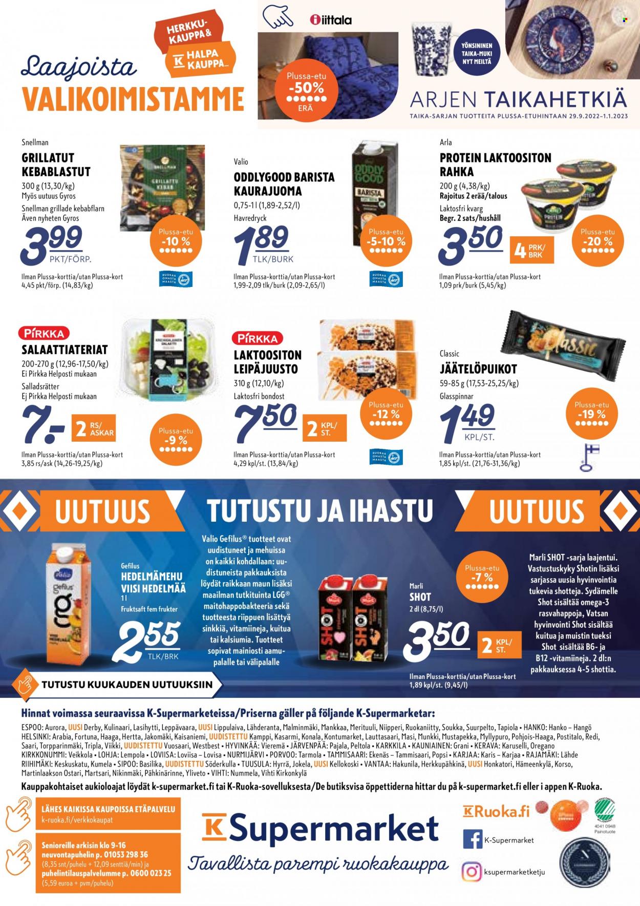 K-Supermarket tarjoukset - 06.10.2022 - 09.10.2022. Sivu 10