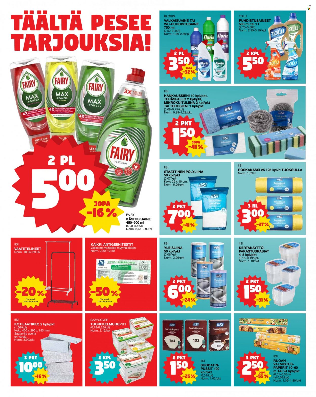 Tokmanni tarjoukset - 10.10.2022 - 16.10.2022. Sivu 7