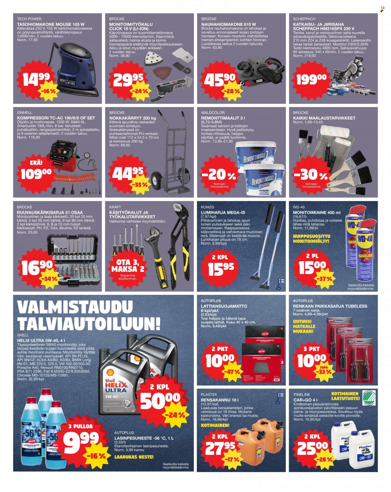 Tokmanni tarjoukset - 10.10.2022 - 16.10.2022. Sivu 13