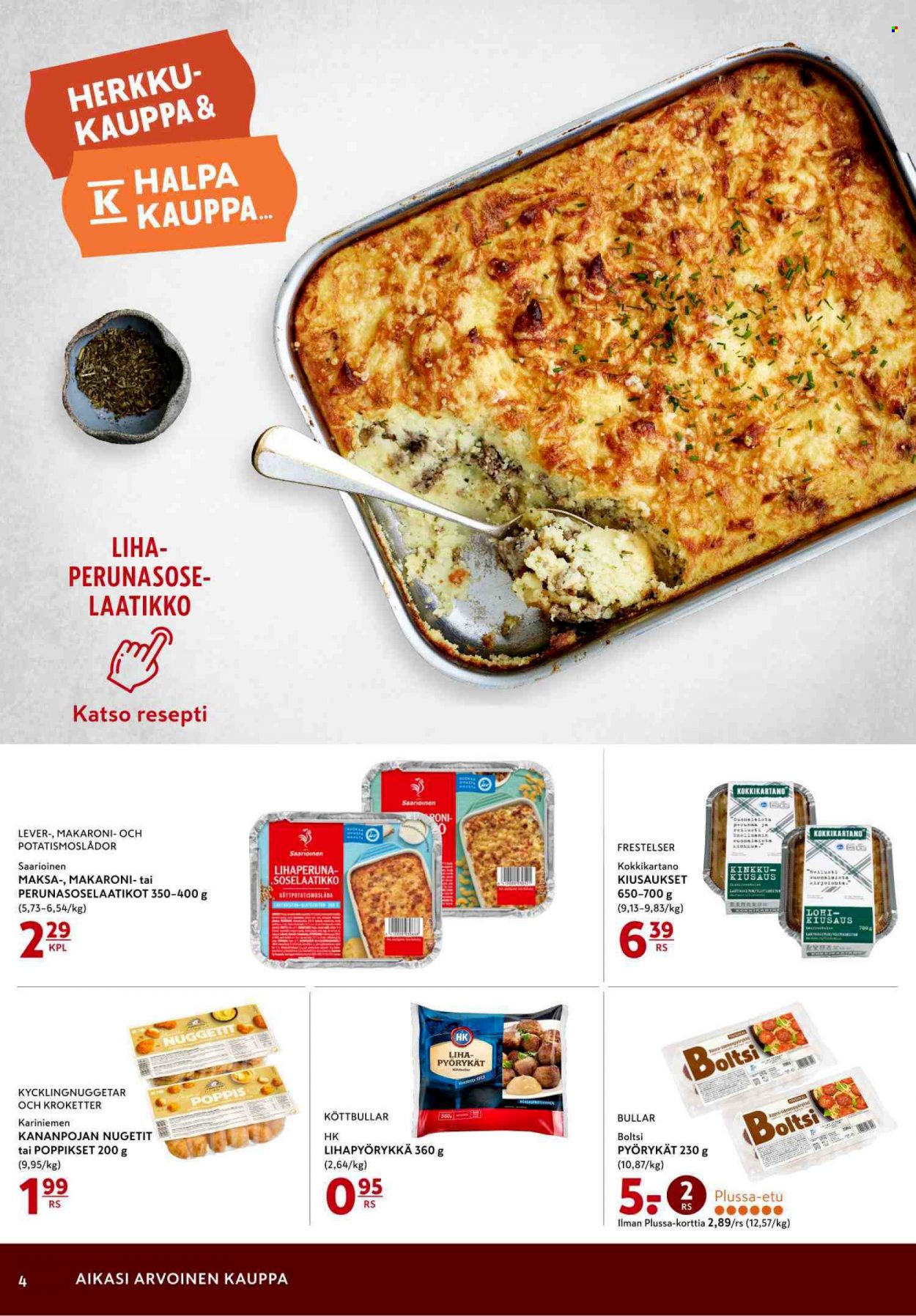K-citymarket tarjoukset - 10.10.2022 - 16.10.2022. Sivu 4