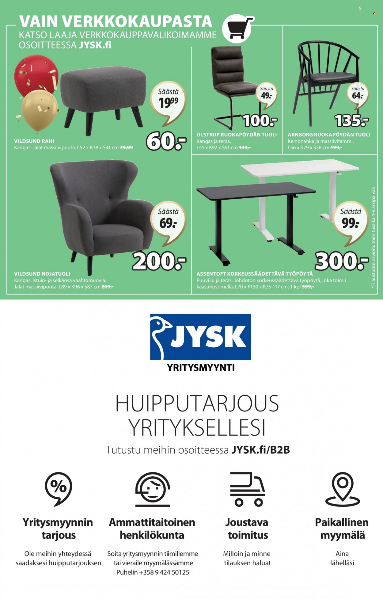 JYSK tarjoukset - 10.10.2022 - 16.10.2022. Sivu 5