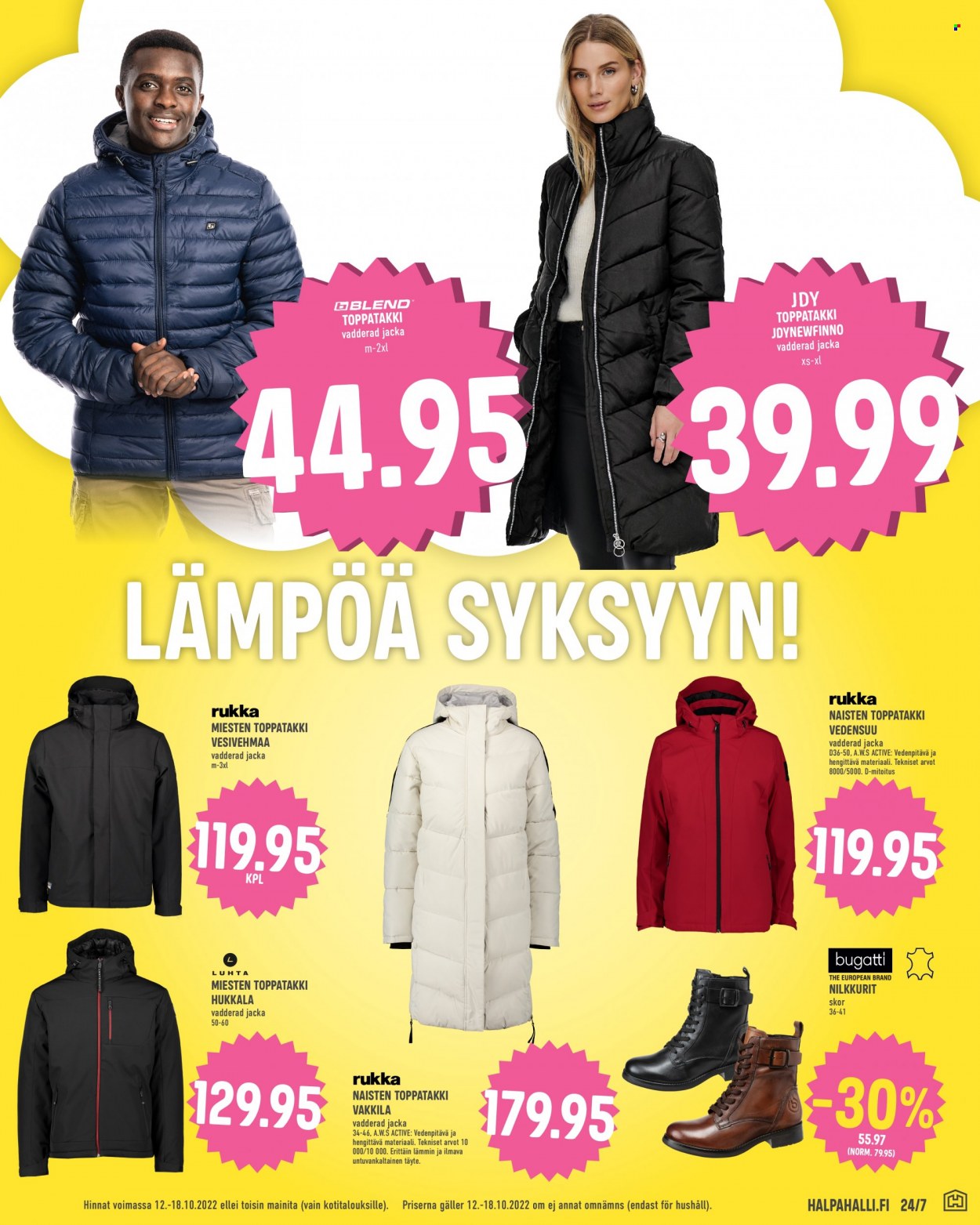 HalpaHalli tarjoukset - 12.10.2022 - 18.10.2022. Sivu 3