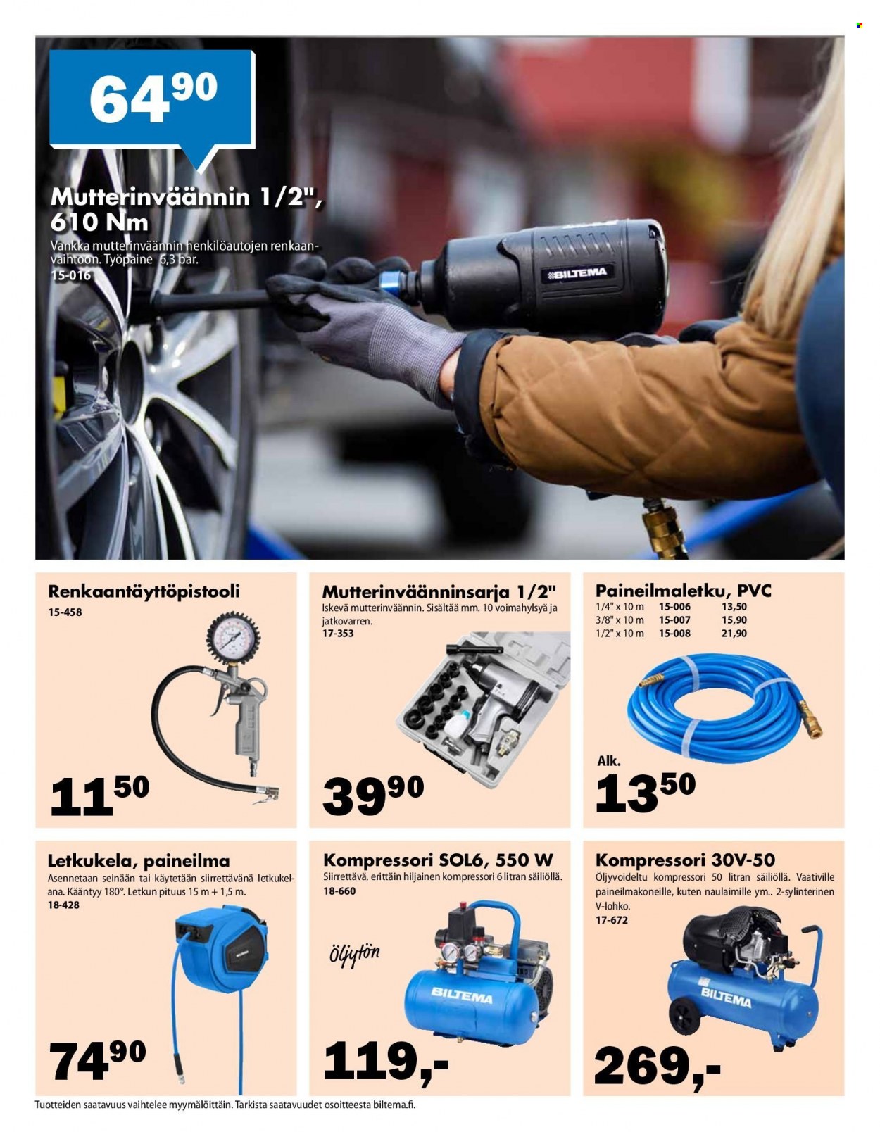 Biltema tarjoukset. Sivu 5