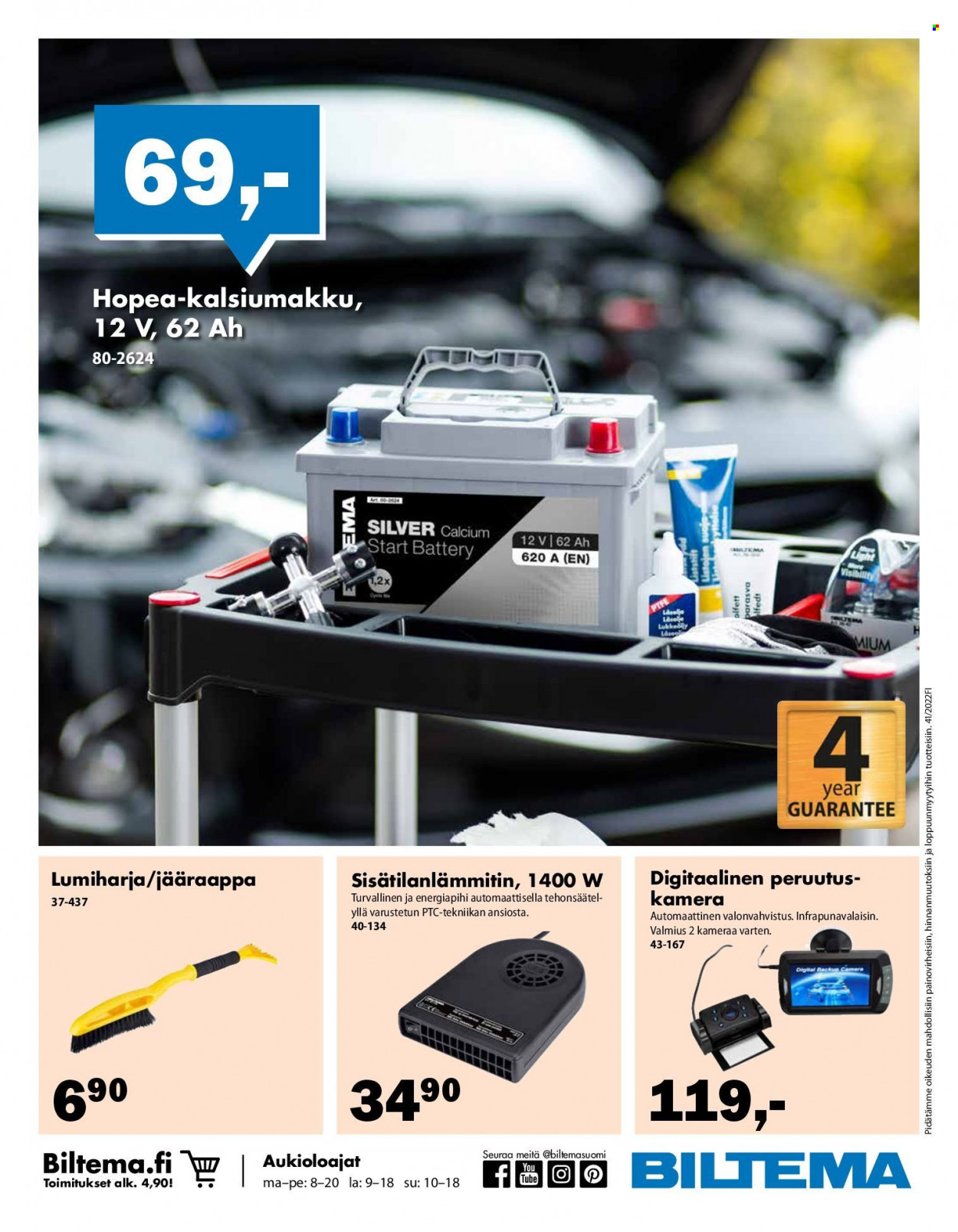 Biltema tarjoukset. Sivu 8