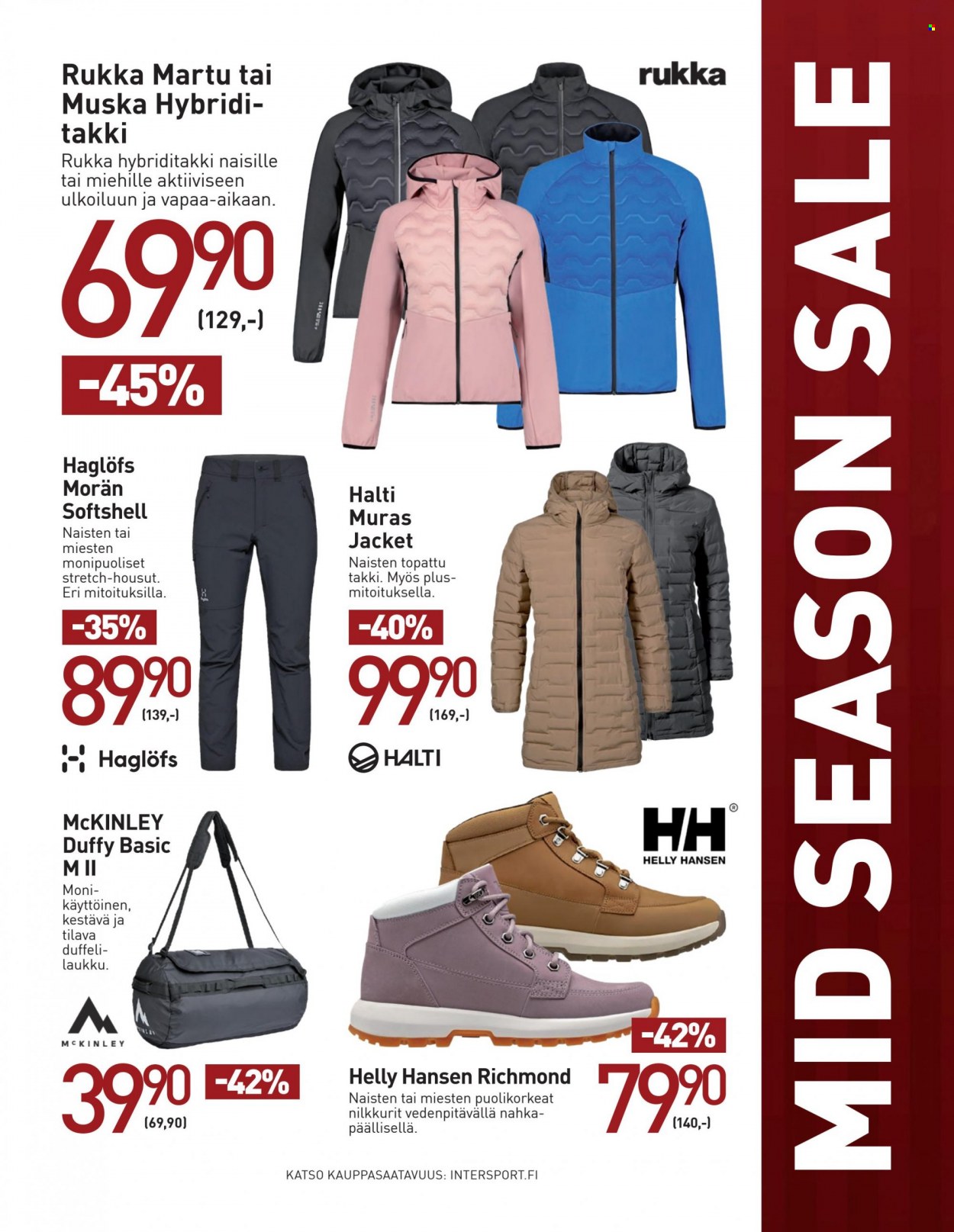 Intersport tarjoukset - 13.10.2022 - 23.10.2022. Sivu 5
