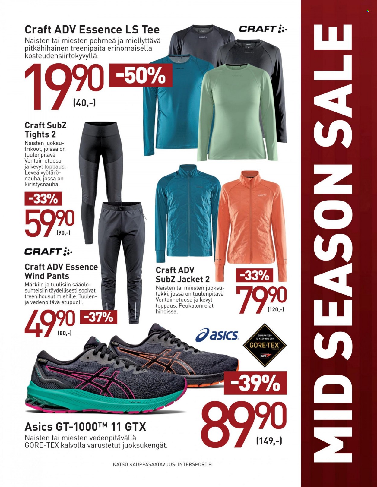 Intersport tarjoukset - 13.10.2022 - 23.10.2022. Sivu 9