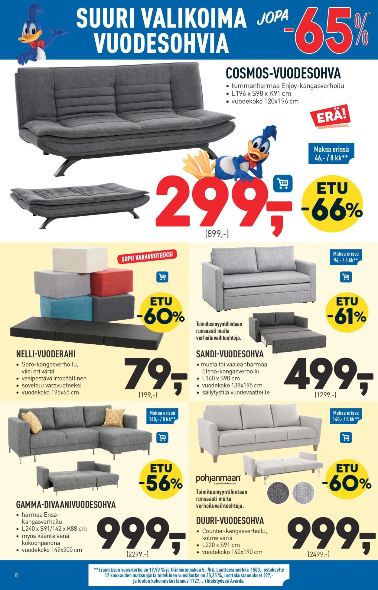Sotka tarjoukset. Sivu 8