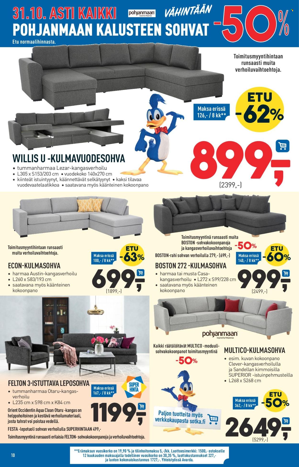 Sotka tarjoukset. Sivu 10