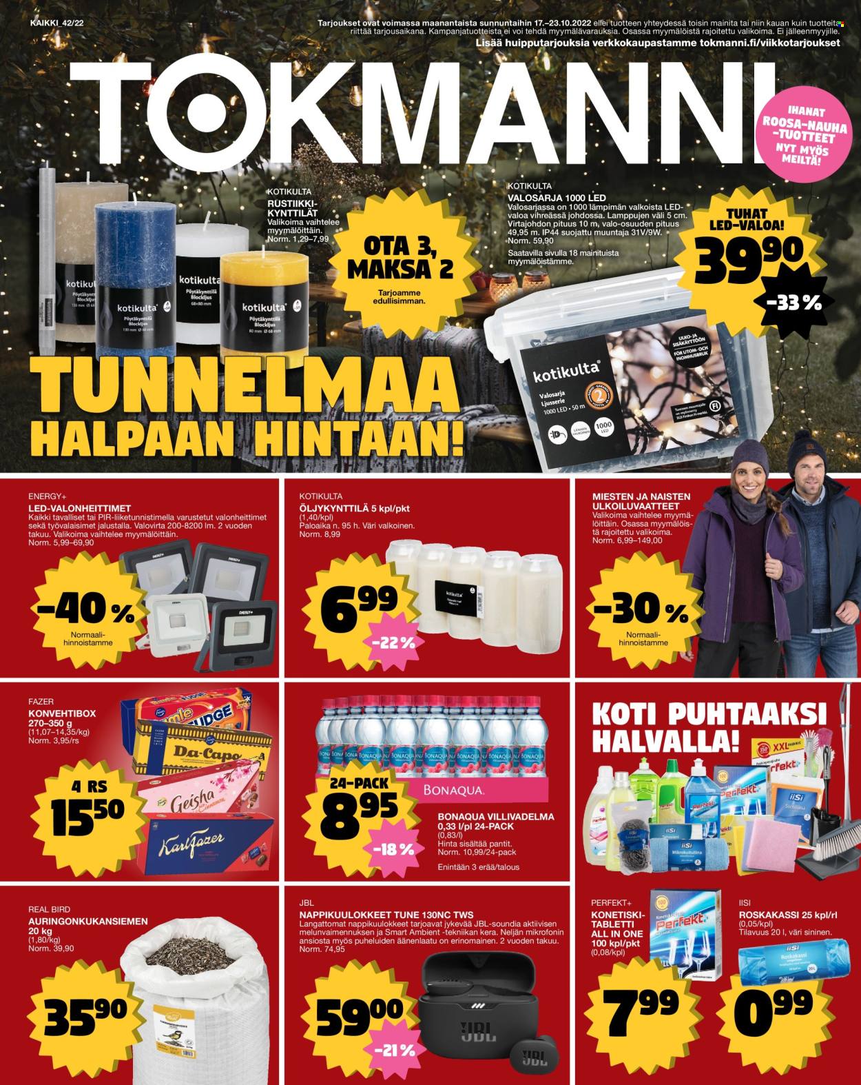 Tokmanni tarjoukset - 17.10.2022 - 23.10.2022. Sivu 1