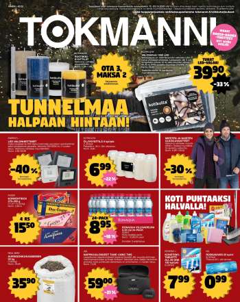 Tokmanni tarjoukset  - 17.10.2022 - 23.10.2022.