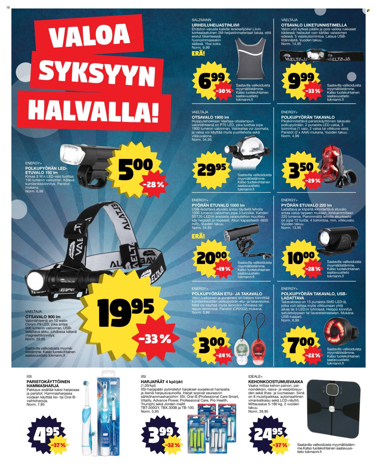 Tokmanni tarjoukset - 17.10.2022 - 23.10.2022. Sivu 16