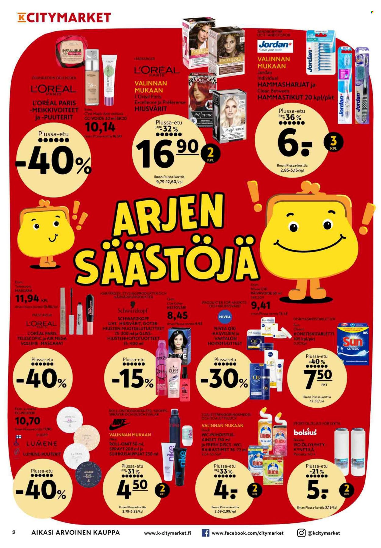 K-citymarket tarjoukset - 17.10.2022 - 23.10.2022. Sivu 2