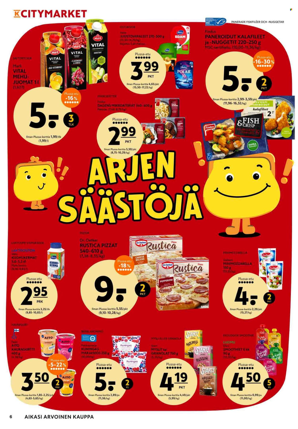 K-citymarket tarjoukset - 17.10.2022 - 23.10.2022. Sivu 6