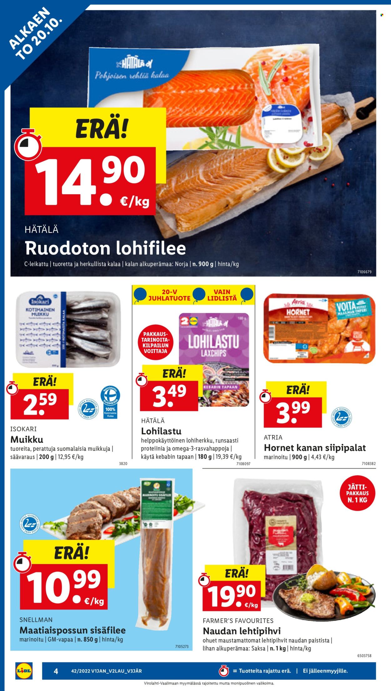 Lidl tarjoukset - 20.10.2022 - 26.10.2022. Sivu 4