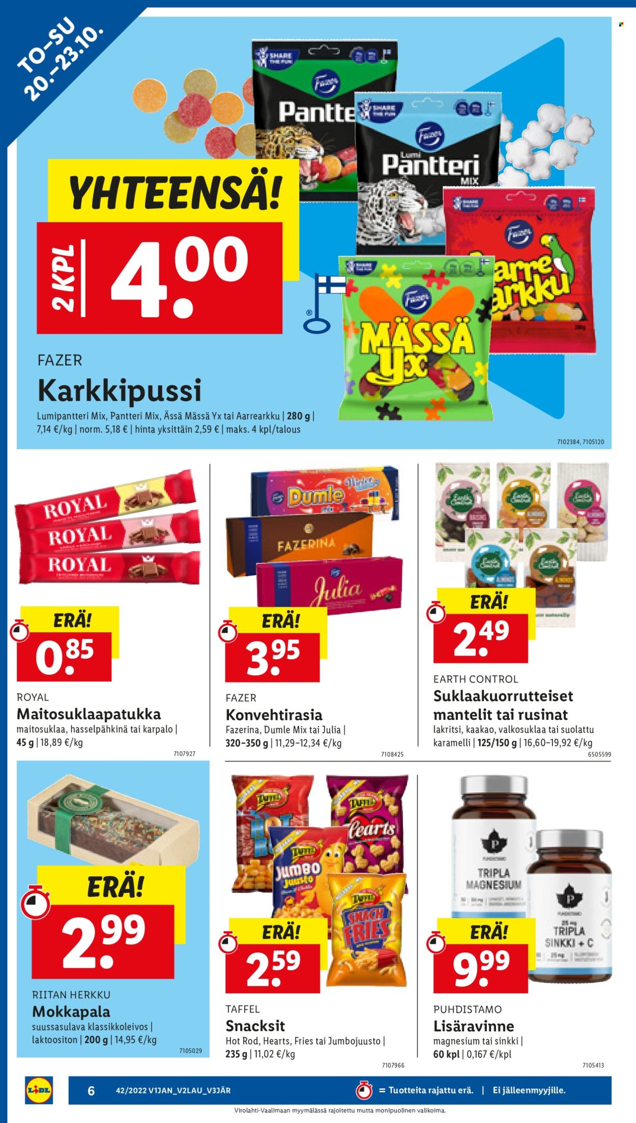 Lidl tarjoukset - 20.10.2022 - 26.10.2022. Sivu 6