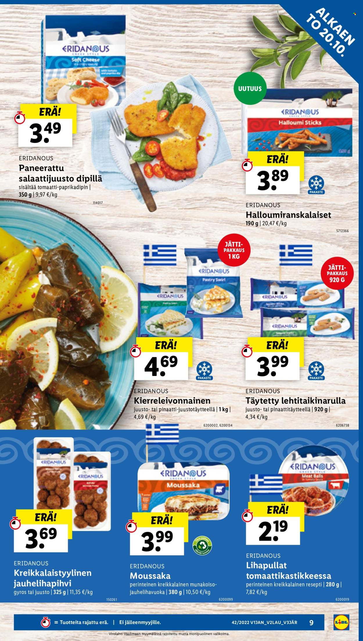 Lidl tarjoukset - 20.10.2022 - 26.10.2022. Sivu 9