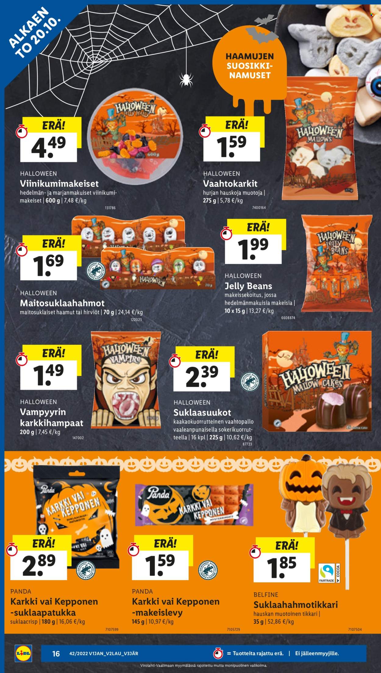 Lidl tarjoukset - 20.10.2022 - 26.10.2022. Sivu 16