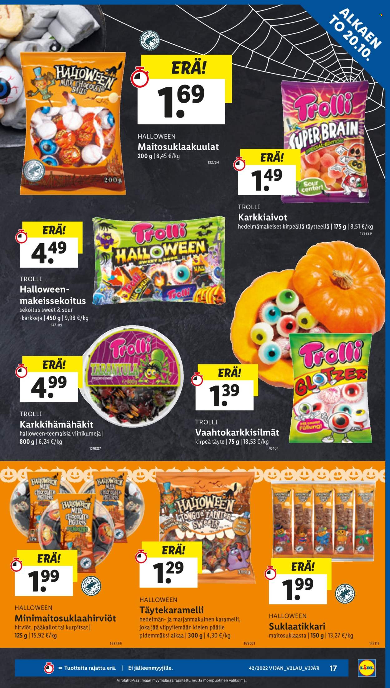 Lidl tarjoukset - 20.10.2022 - 26.10.2022. Sivu 17
