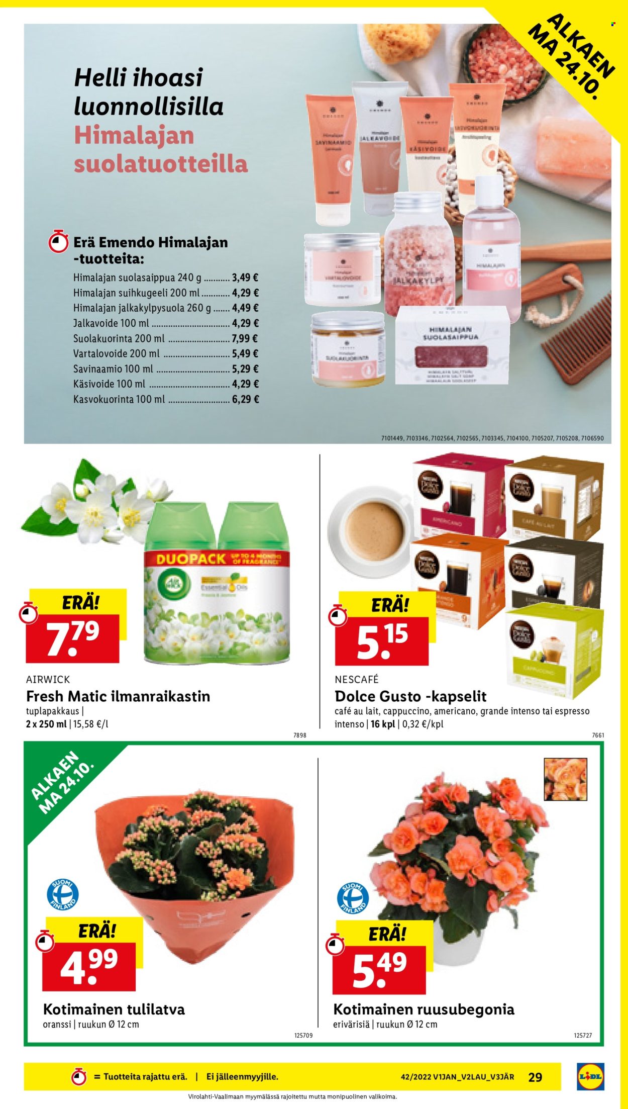 Lidl tarjoukset - 20.10.2022 - 26.10.2022. Sivu 29