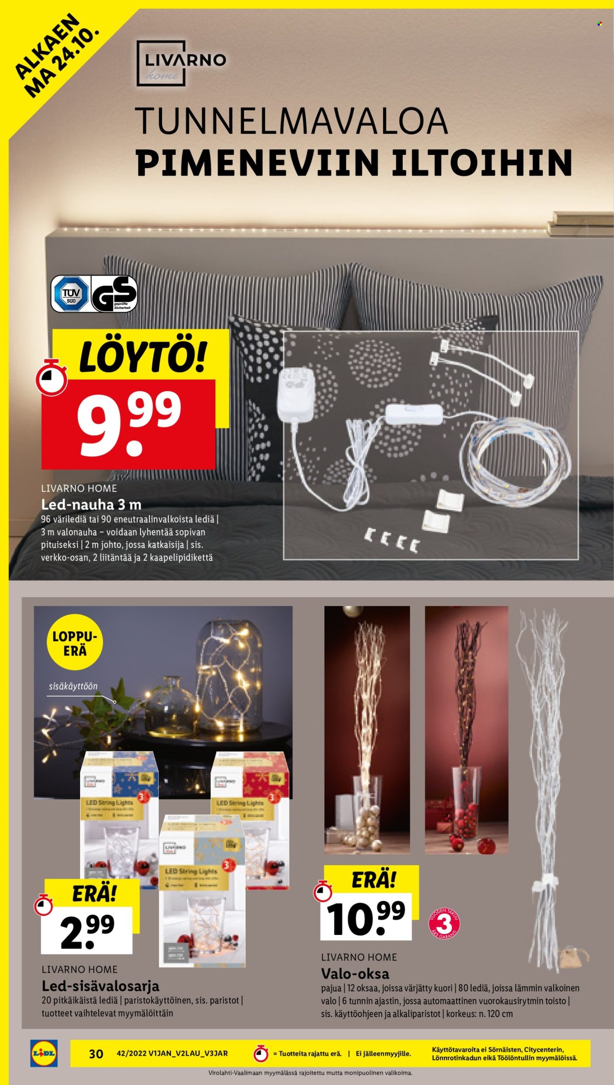 Lidl tarjoukset - 20.10.2022 - 26.10.2022. Sivu 30