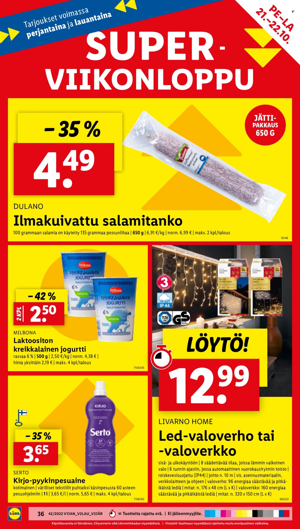 Lidl tarjoukset - 20.10.2022 - 26.10.2022. Sivu 36