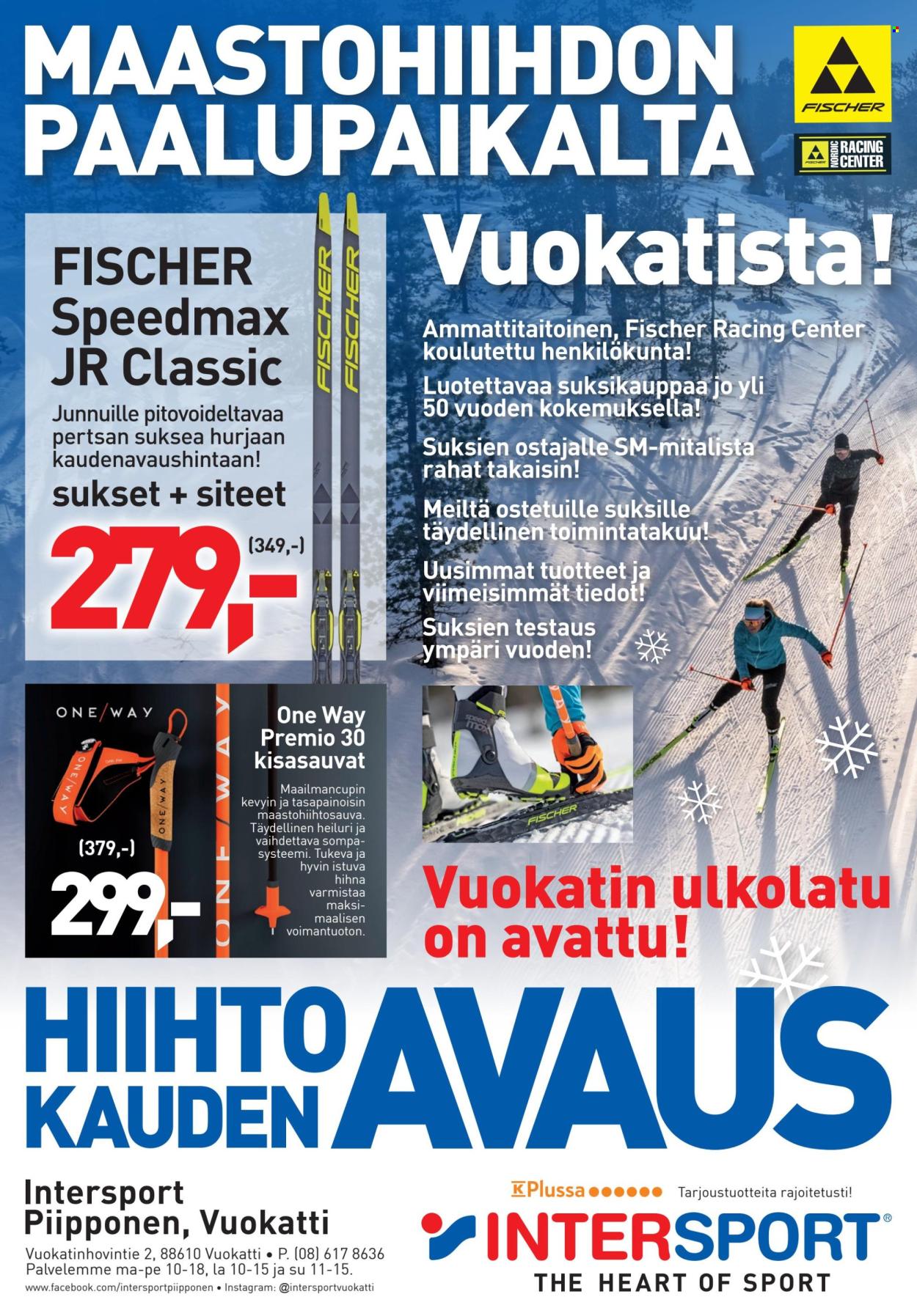 Intersport tarjoukset. Sivu 1