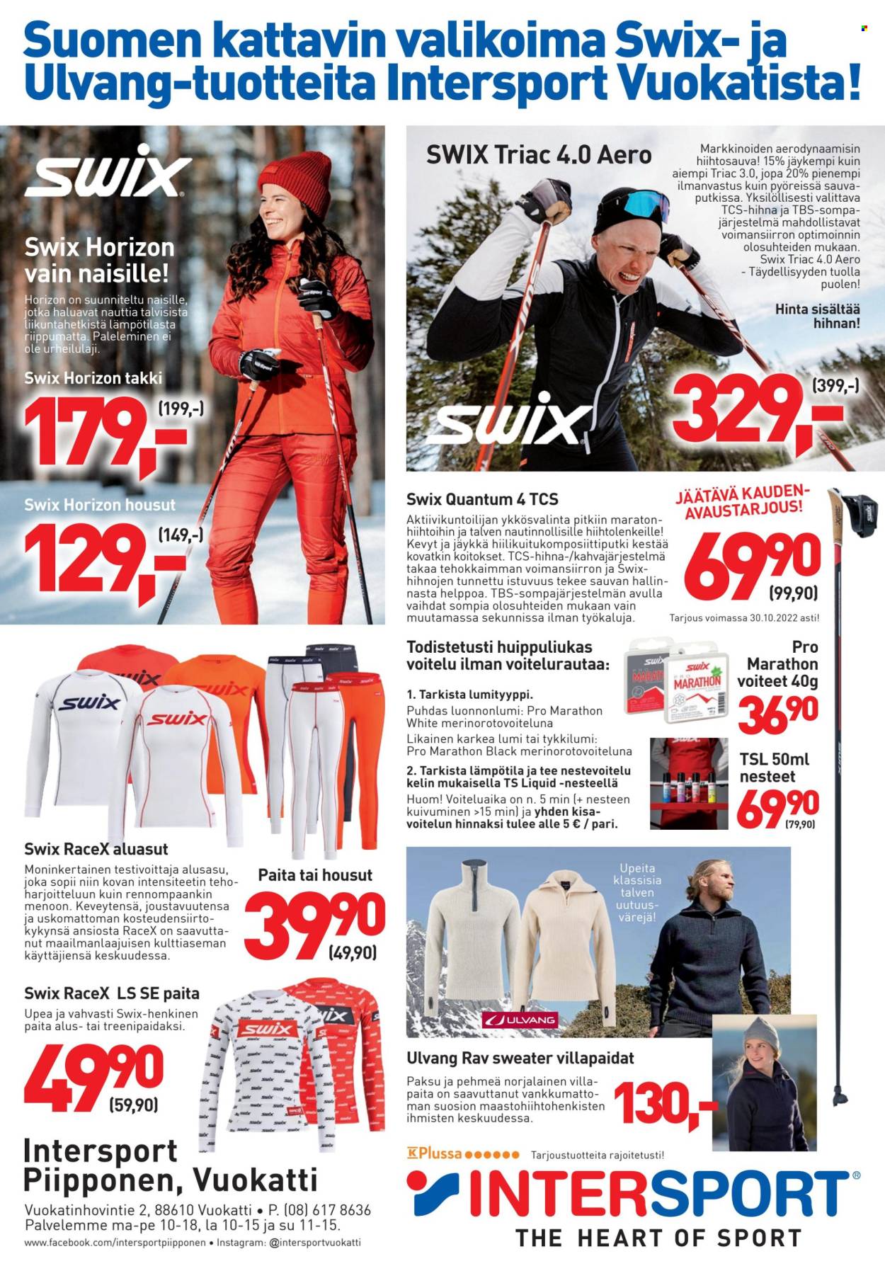 Intersport tarjoukset. Sivu 4