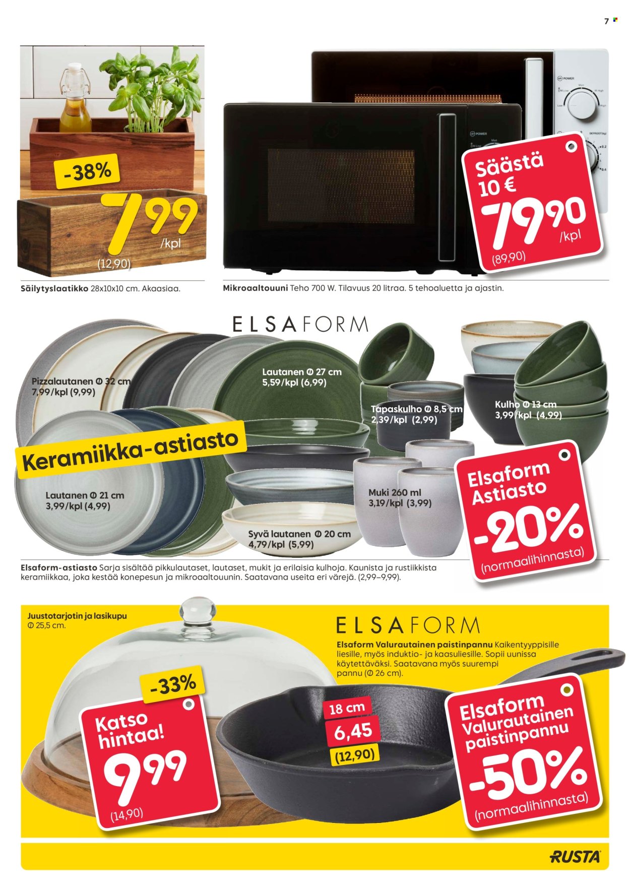 Rusta tarjoukset - 19.10.2022 - 25.10.2022. Sivu 7