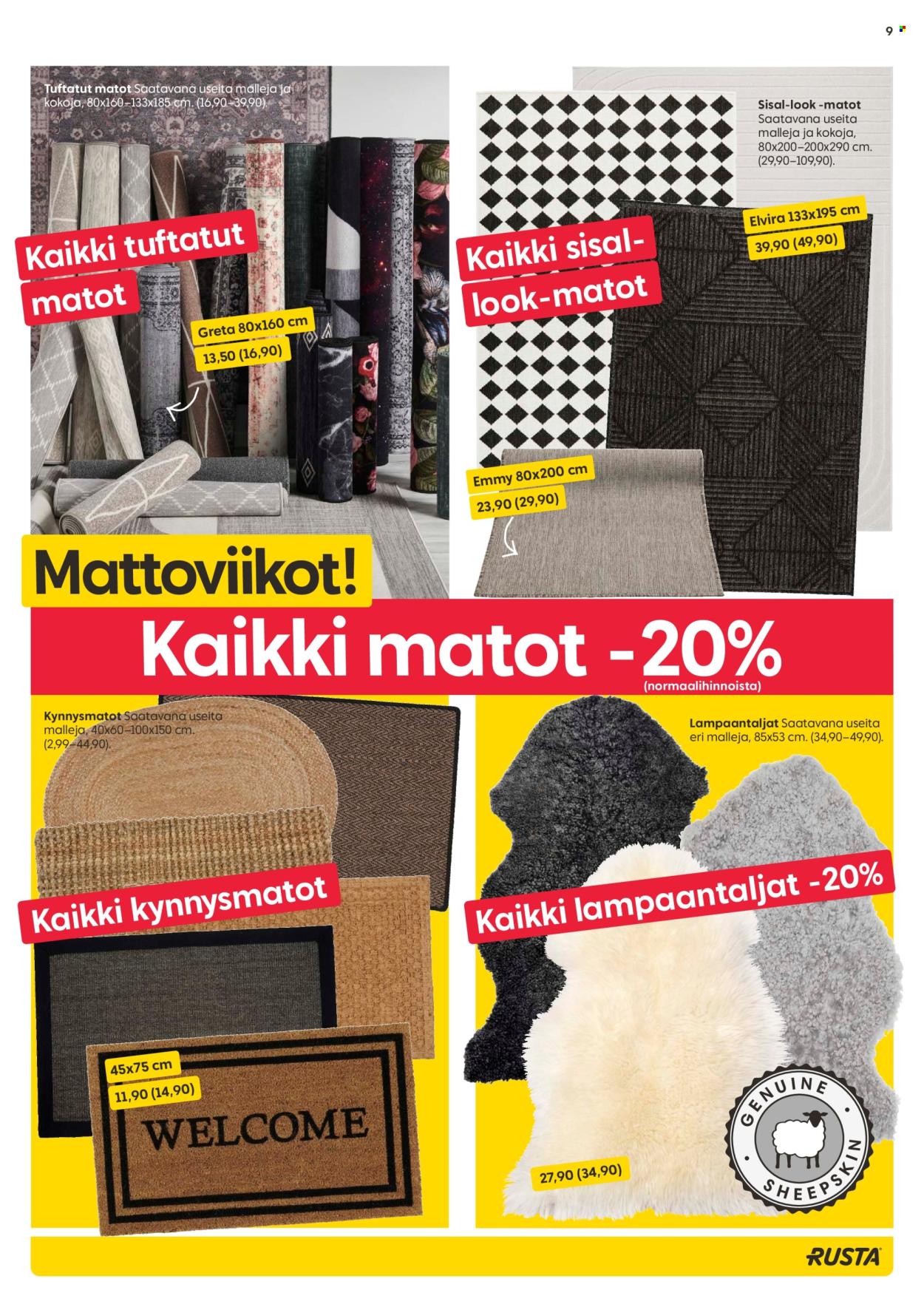 Rusta tarjoukset - 19.10.2022 - 25.10.2022. Sivu 9