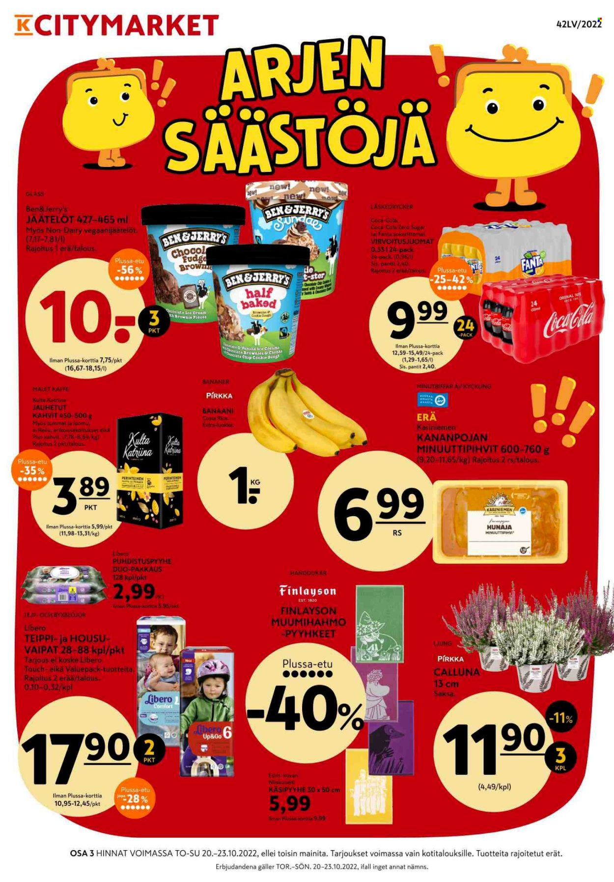 K-citymarket tarjoukset - 20.10.2022 - 23.10.2022. Sivu 1