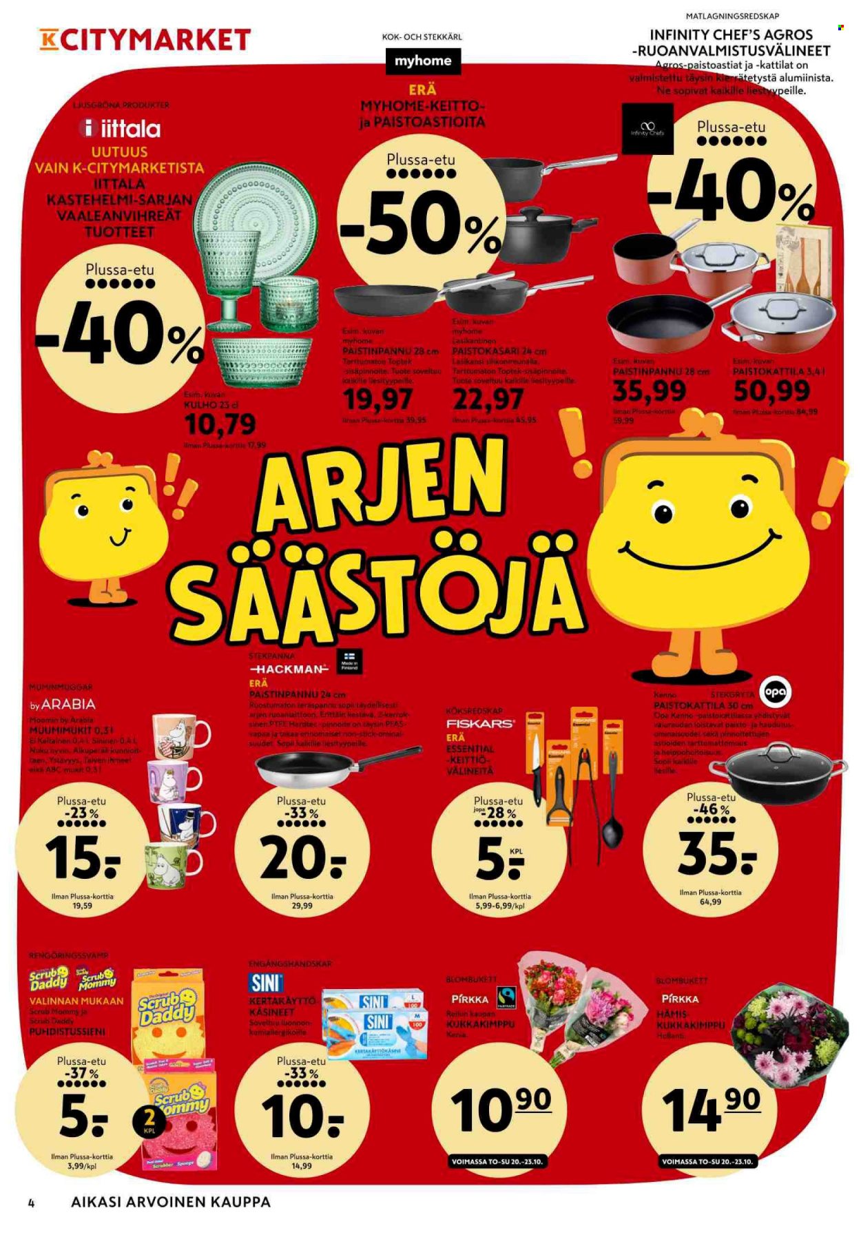 K-citymarket tarjoukset - 20.10.2022 - 23.10.2022. Sivu 4