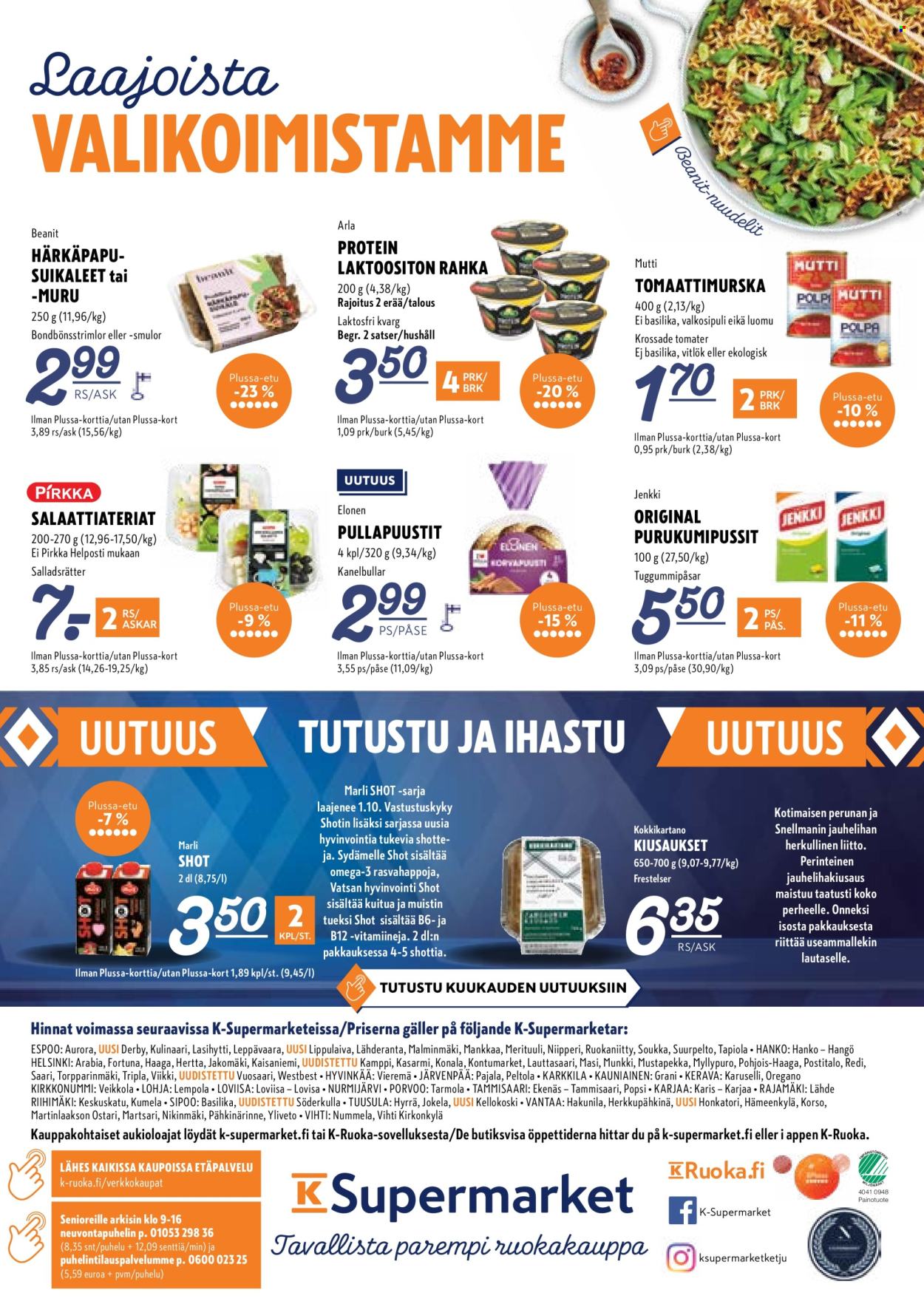 K-Supermarket tarjoukset - 20.10.2022 - 23.10.2022. Sivu 8