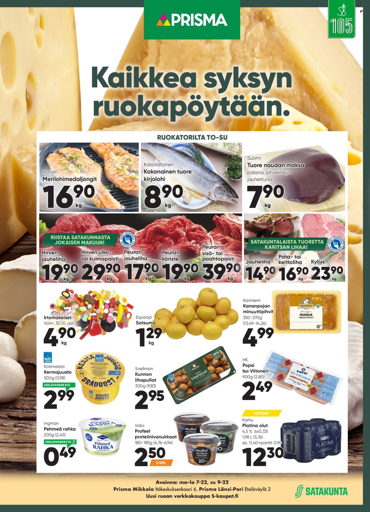 Prisma tarjoukset - 20.10.2022 - 30.10.2022. Sivu 2