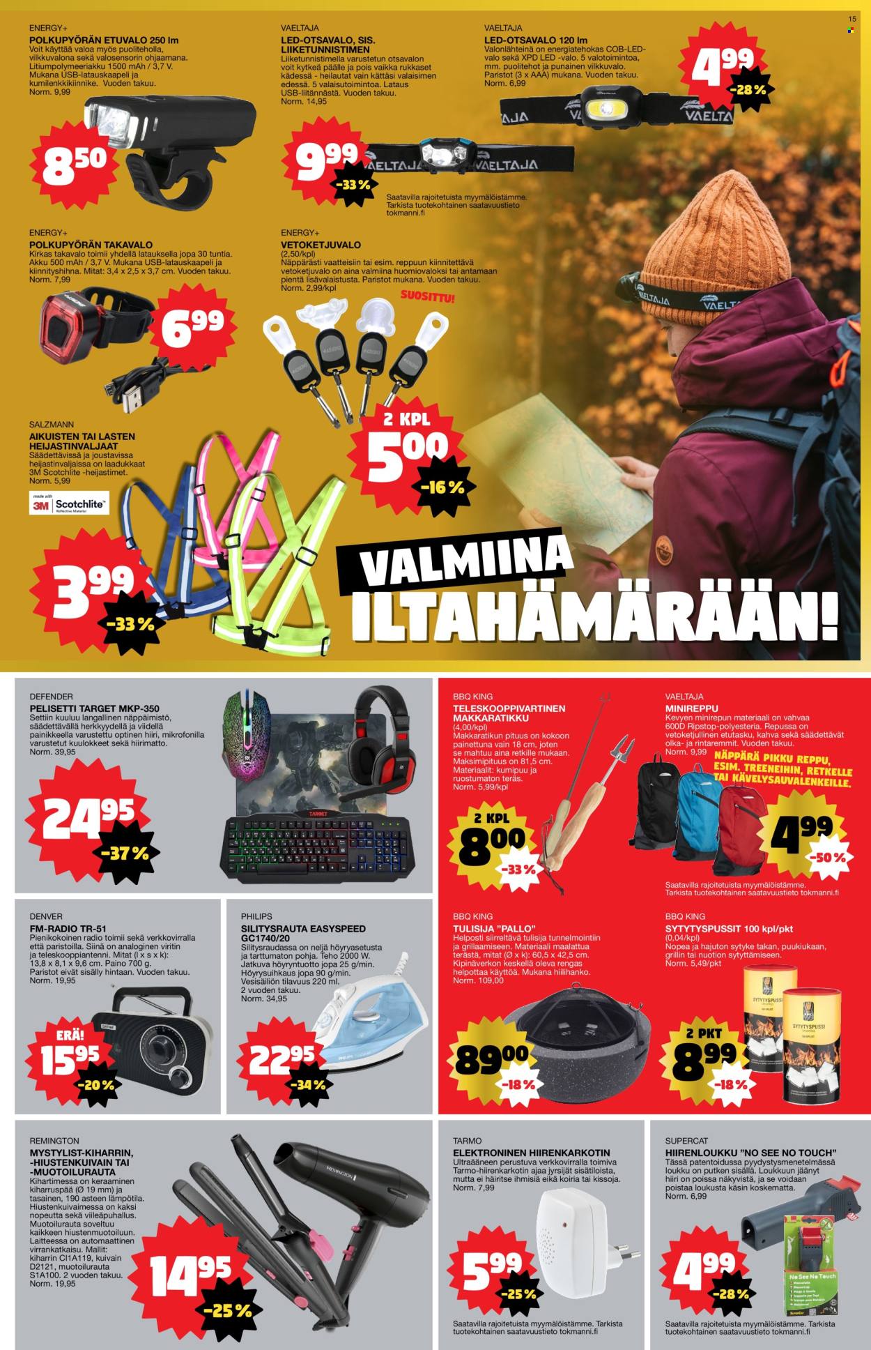 Tokmanni tarjoukset - 24.10.2022 - 30.10.2022. Sivu 15