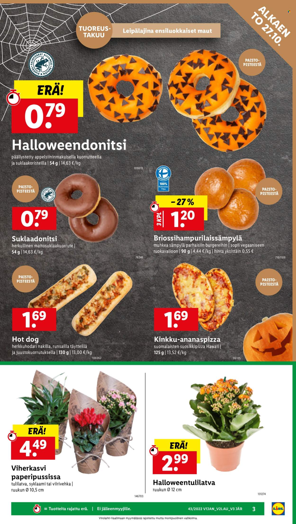 Lidl tarjoukset - 27.10.2022 - 02.11.2022. Sivu 3