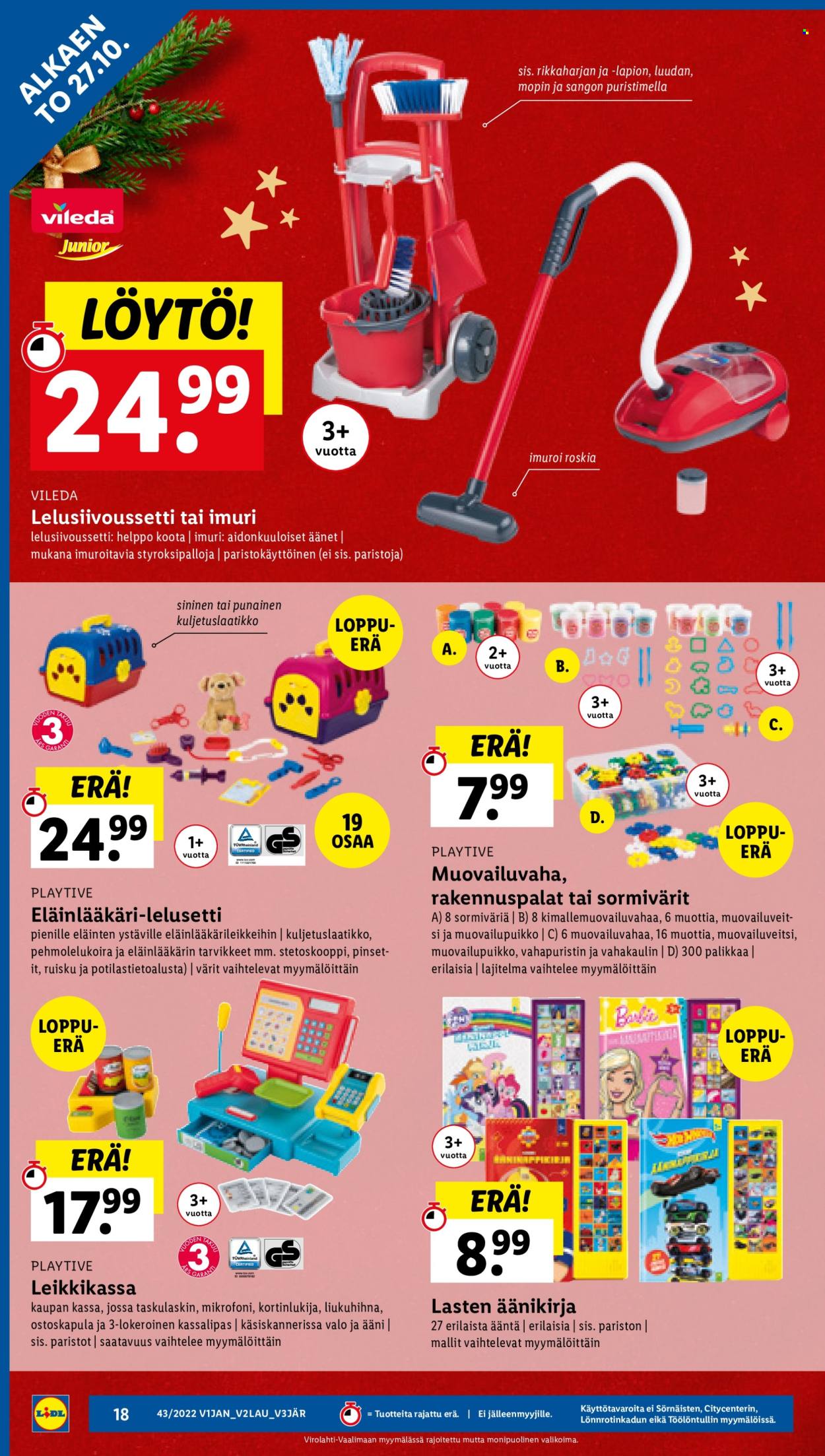 Lidl tarjoukset - 27.10.2022 - 02.11.2022. Sivu 18