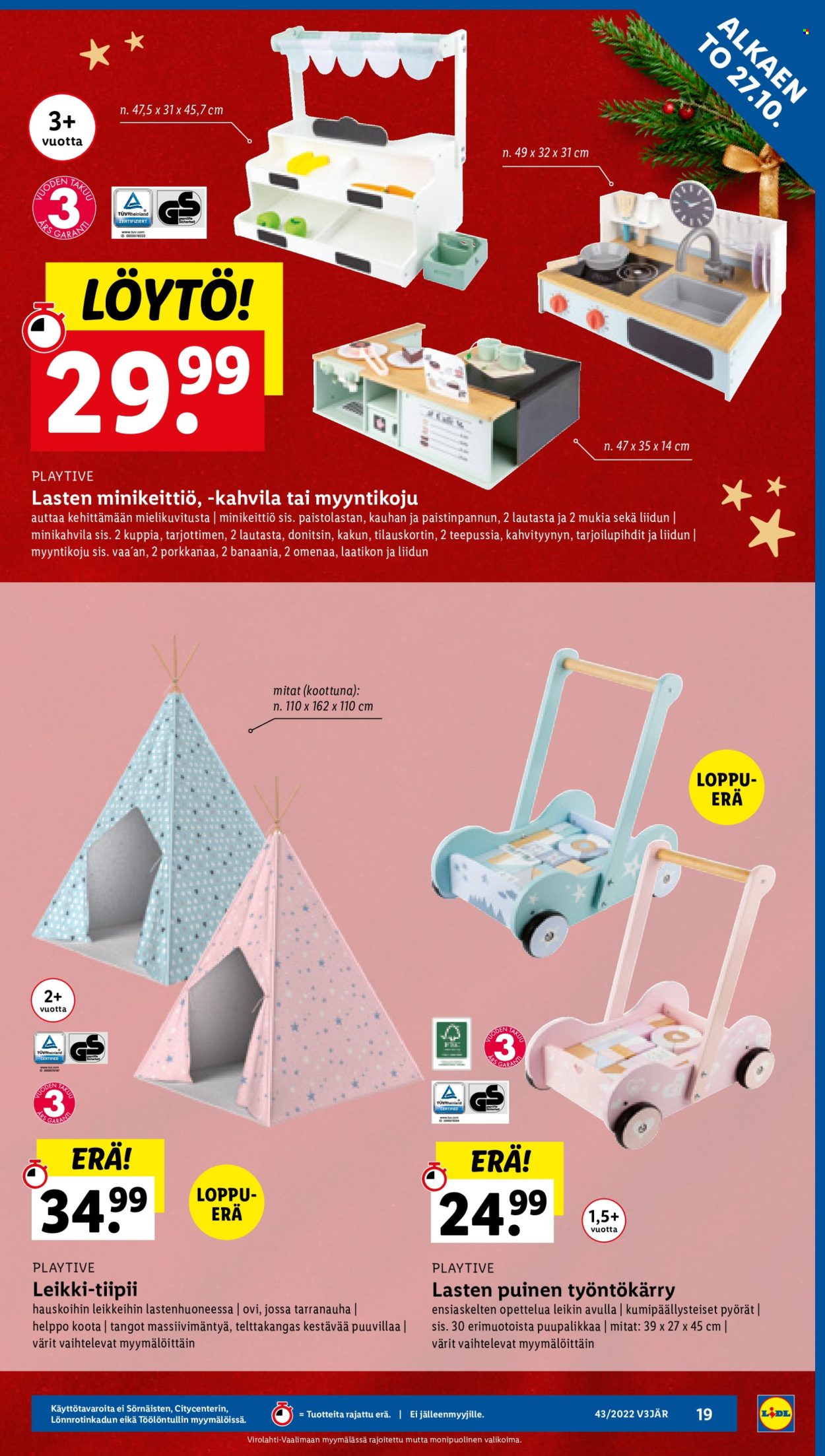 Lidl tarjoukset - 27.10.2022 - 02.11.2022. Sivu 19