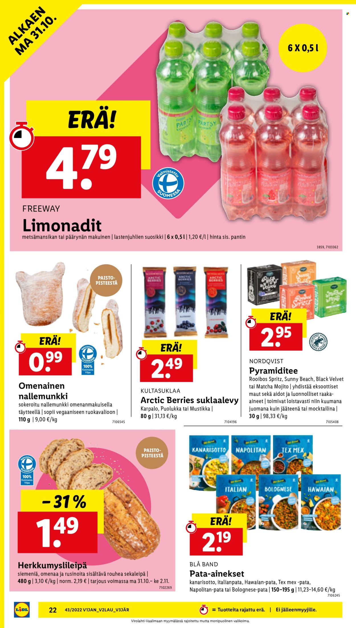Lidl tarjoukset - 27.10.2022 - 02.11.2022. Sivu 22