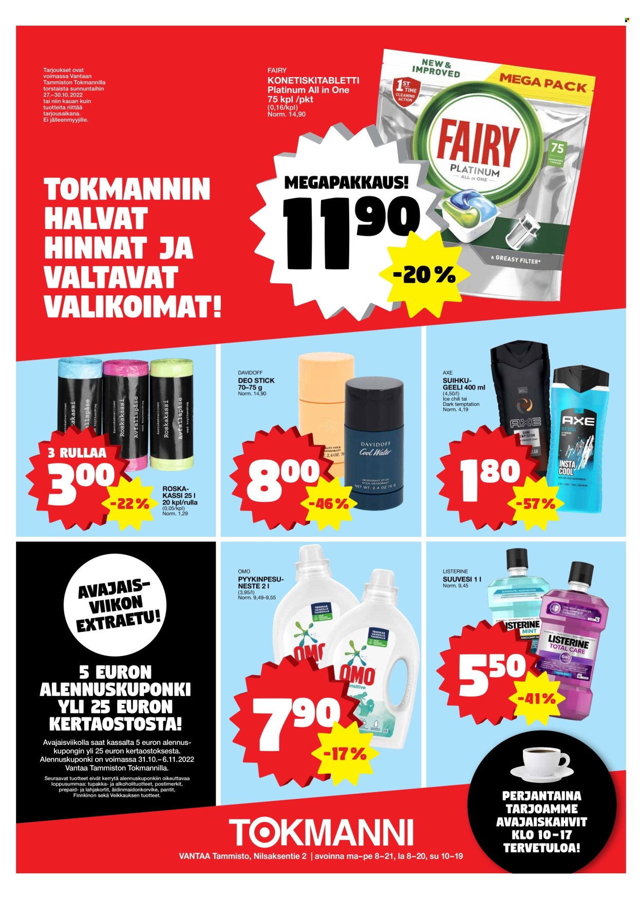 Tokmanni tarjoukset - 27.10.2022 - 30.10.2022. Sivu 4