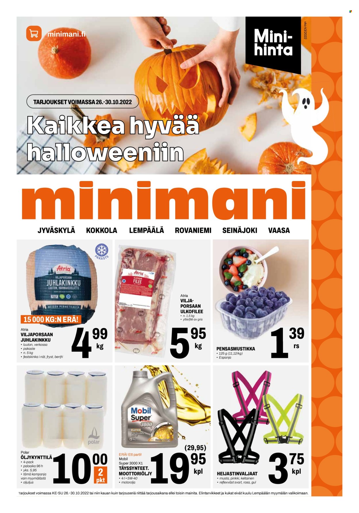 Minimani tarjoukset - 26.10.2022 - 30.10.2022. Sivu 1