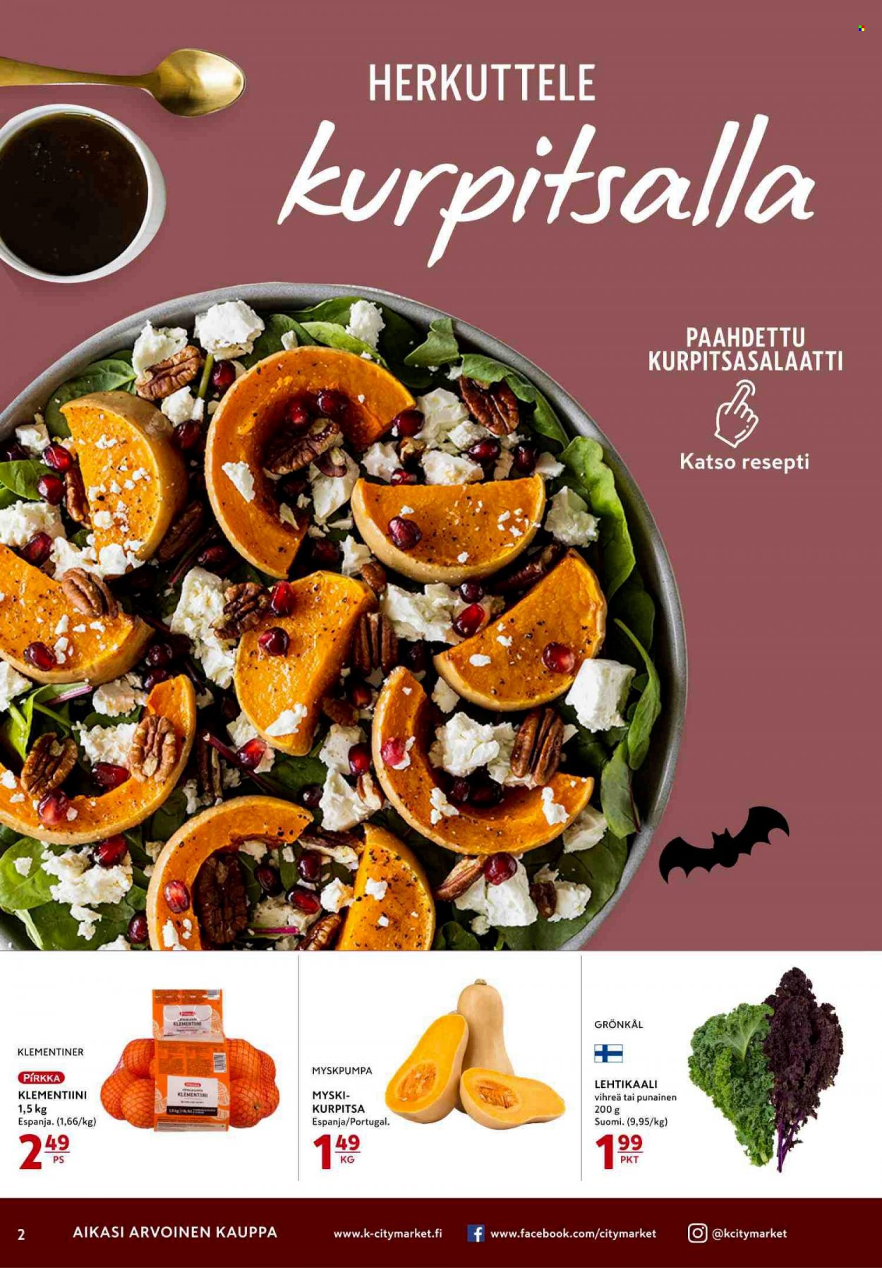K-citymarket tarjoukset - 27.10.2022 - 01.11.2022. Sivu 2